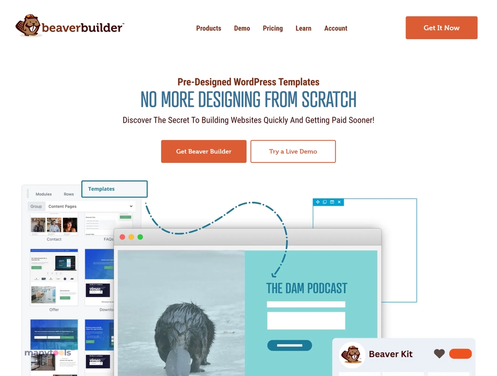 Beaver Builder WordPress Templates