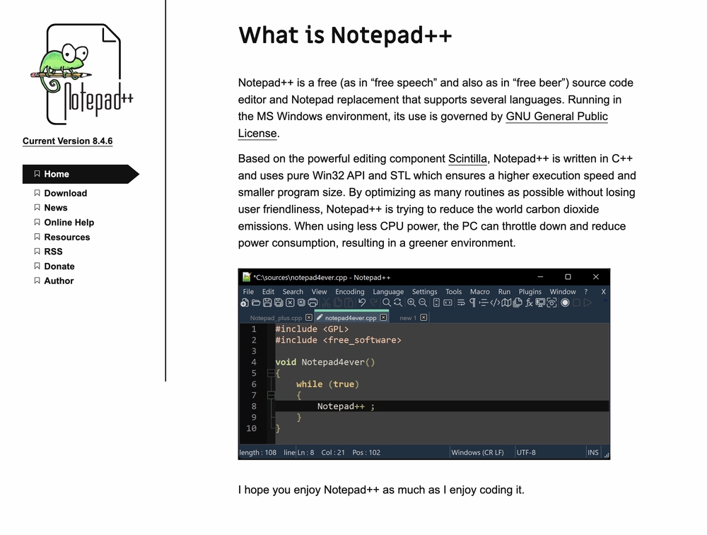 Notepad++ & 11+ Code Editors Sites Like Notepad-plus-plus.org