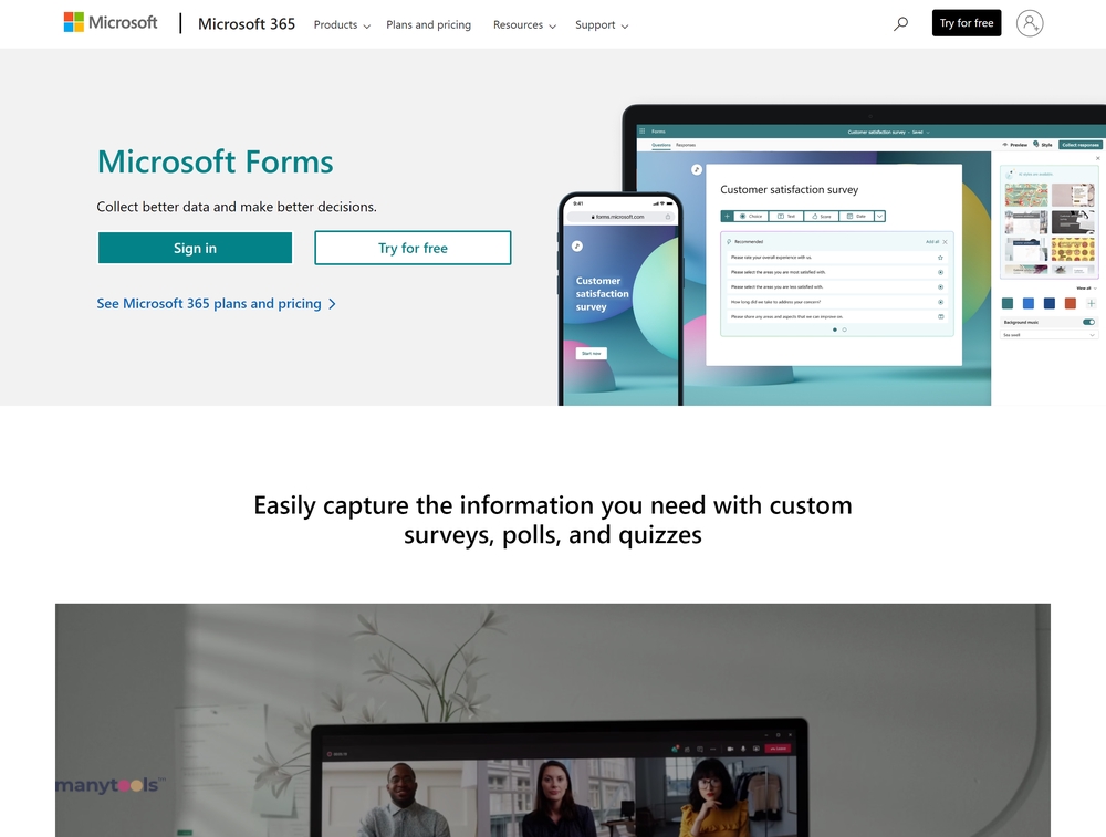 Microsoft Forms