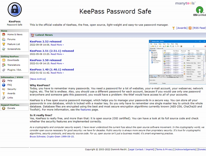 KeePass Password Safe