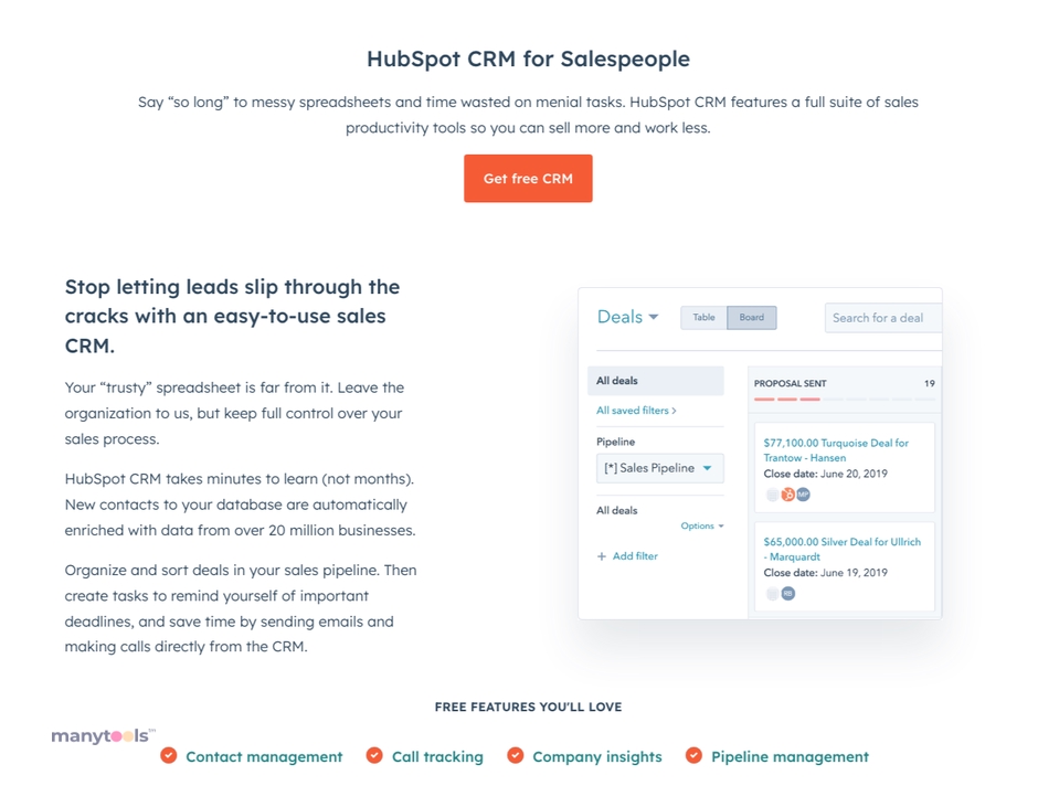 Hubspot CRM