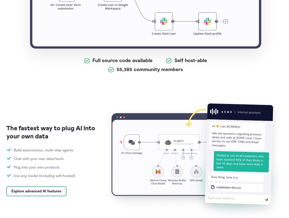 N8n 15 automate connect tools sites like n8n io