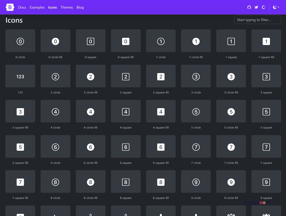 Bootstrap Icons