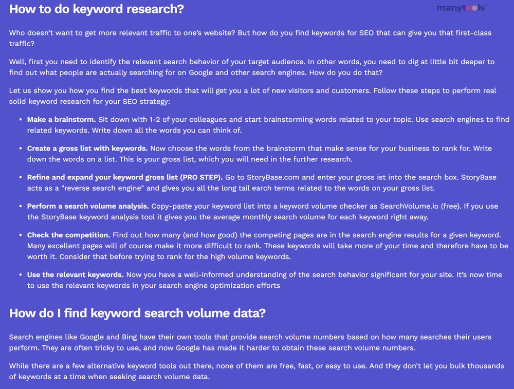 Bulk Keyword SearchVolume.io