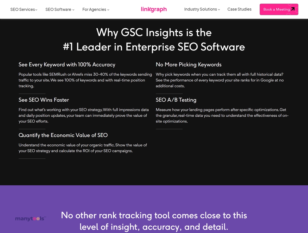 GSC Insights - Google Search Console Dashboard