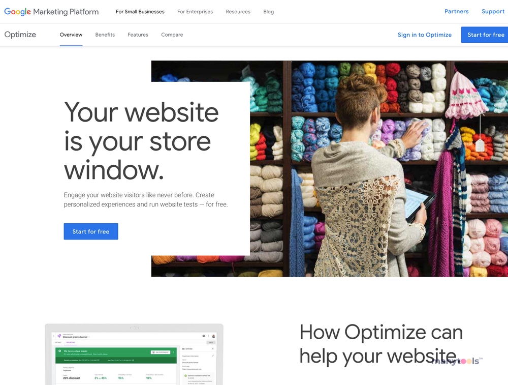 Google Optimize 360