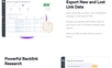Backlink Monitoring Tool