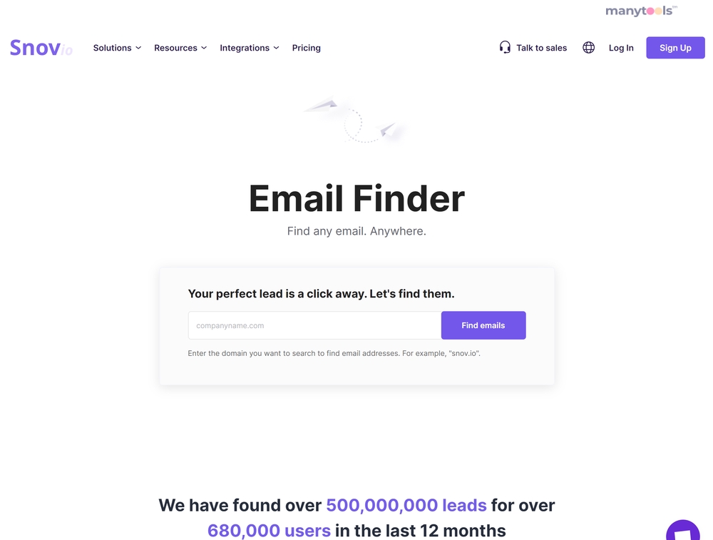 Snov.io Email Finder