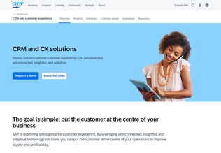 SAP CRM and CX solutions