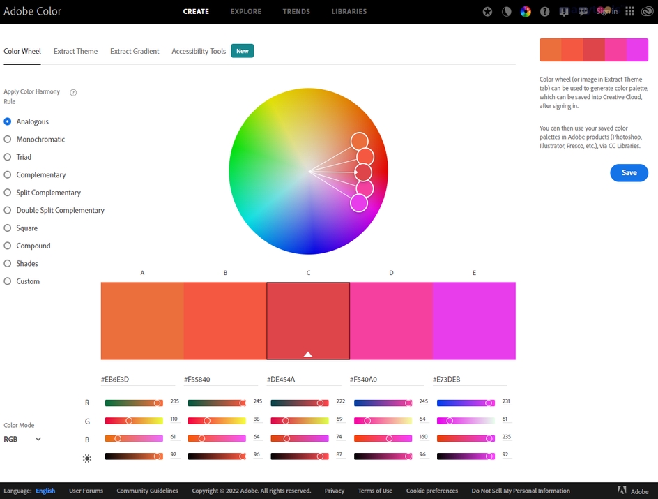 AdobeCC Color Wheel