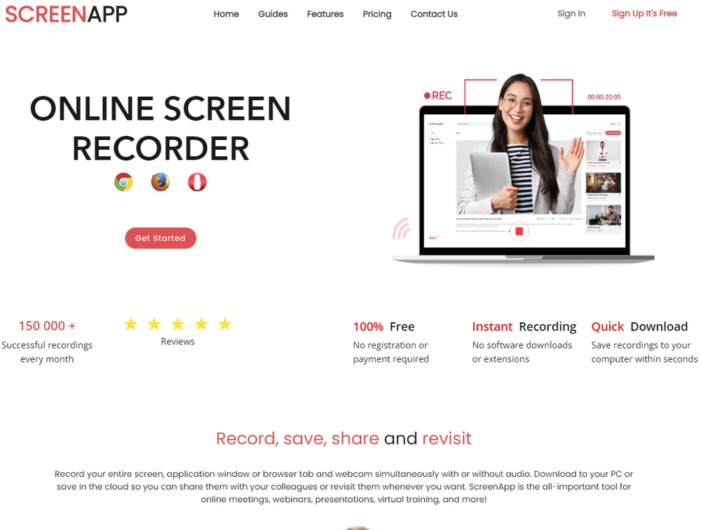 Screenapp.io & 25+ Screen Recording & Capture Tools Sites Like ...