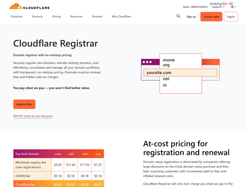 Cloudflare - Registrar