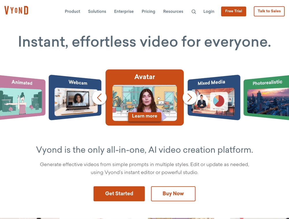 Vyond & 33+ Video Editor Tools Sites Like Vyond.com
