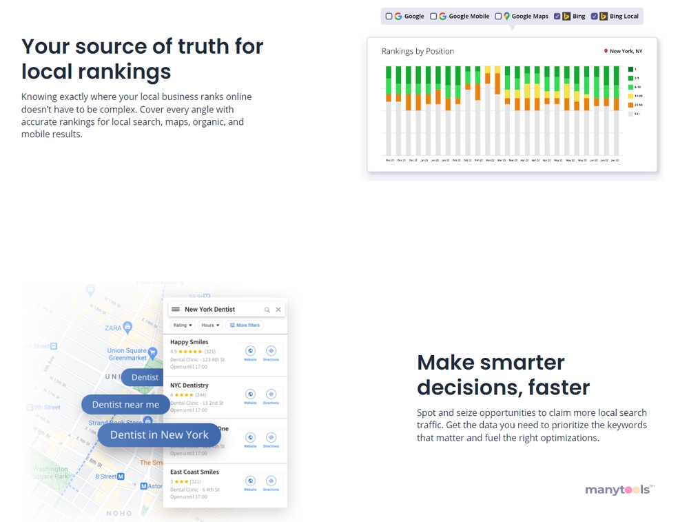 BrightLocal Local Rank Tracker