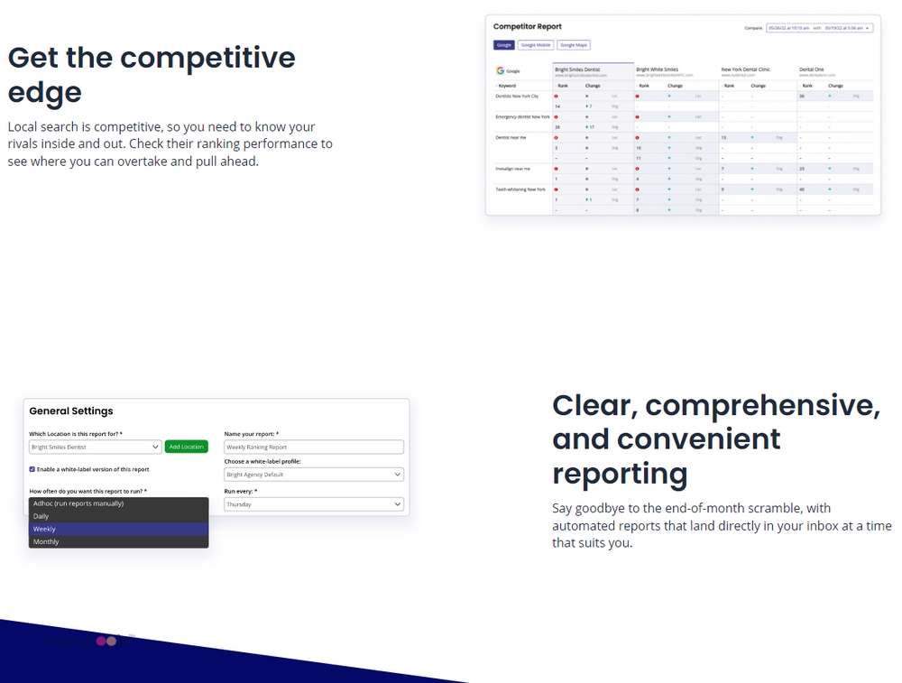 BrightLocal Local Rank Tracker