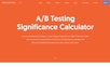 Neil Patel A/B Testing Calculator