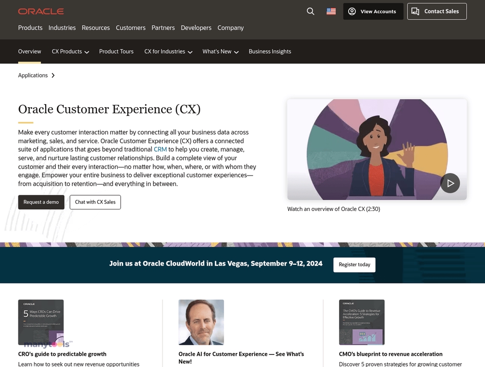 Oracle Customer Experience (CX)