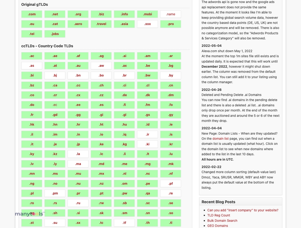 Expired Domains