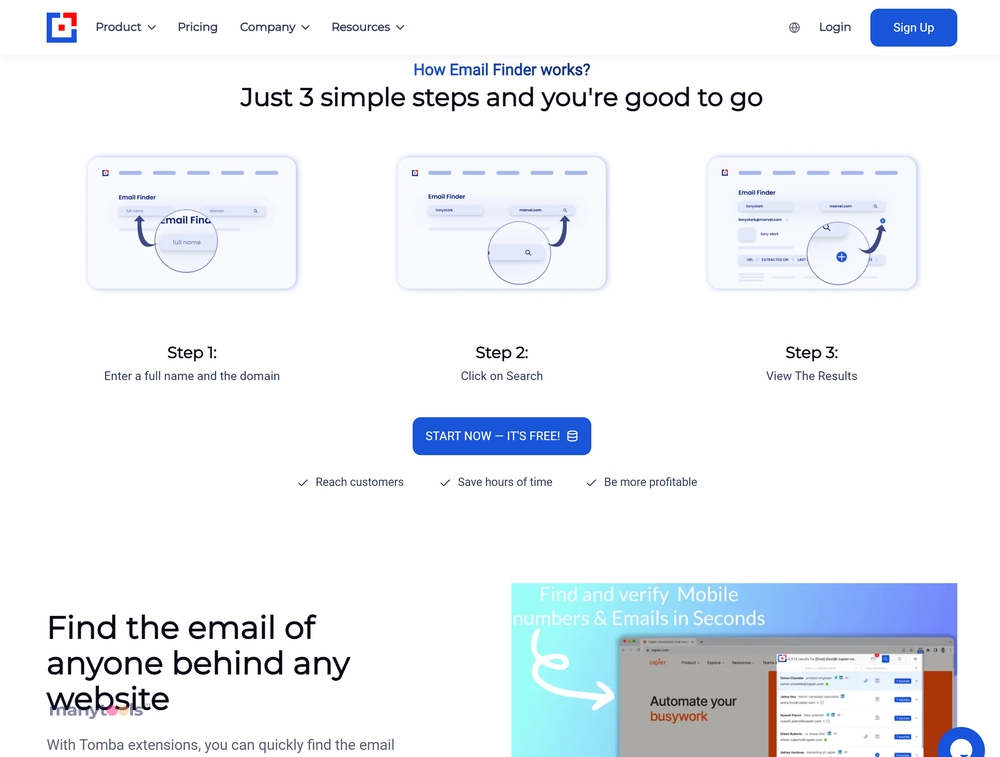 Tomba.io Email Finder