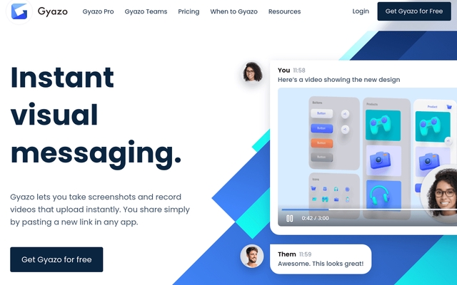 Gyazo capture interface and selection tool