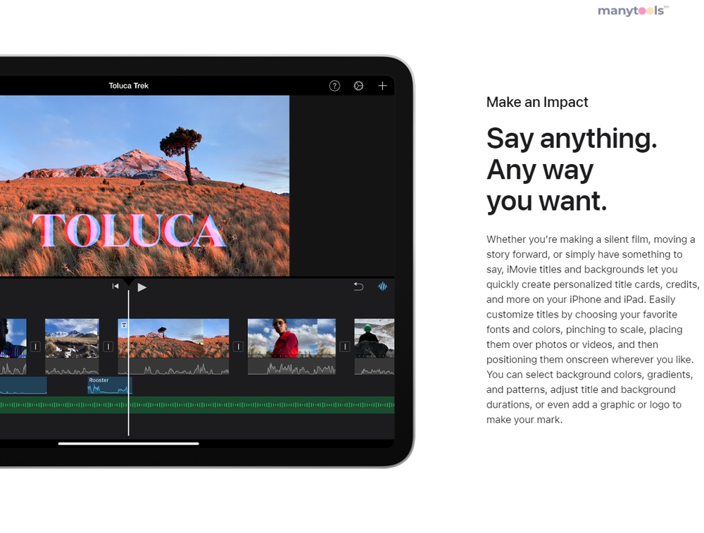 Apple iMovie