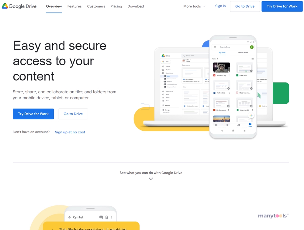 Google Drive 13 Cloud Storage Sharing Sites Like Google drive