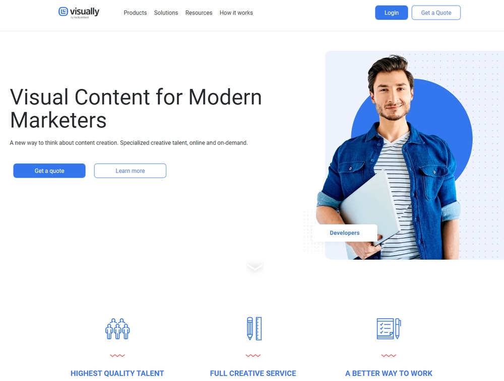 Visually & 24+ Content Creation Sites Sites Like Visual.ly