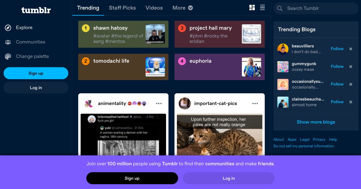 Tumblr screenshot 1
