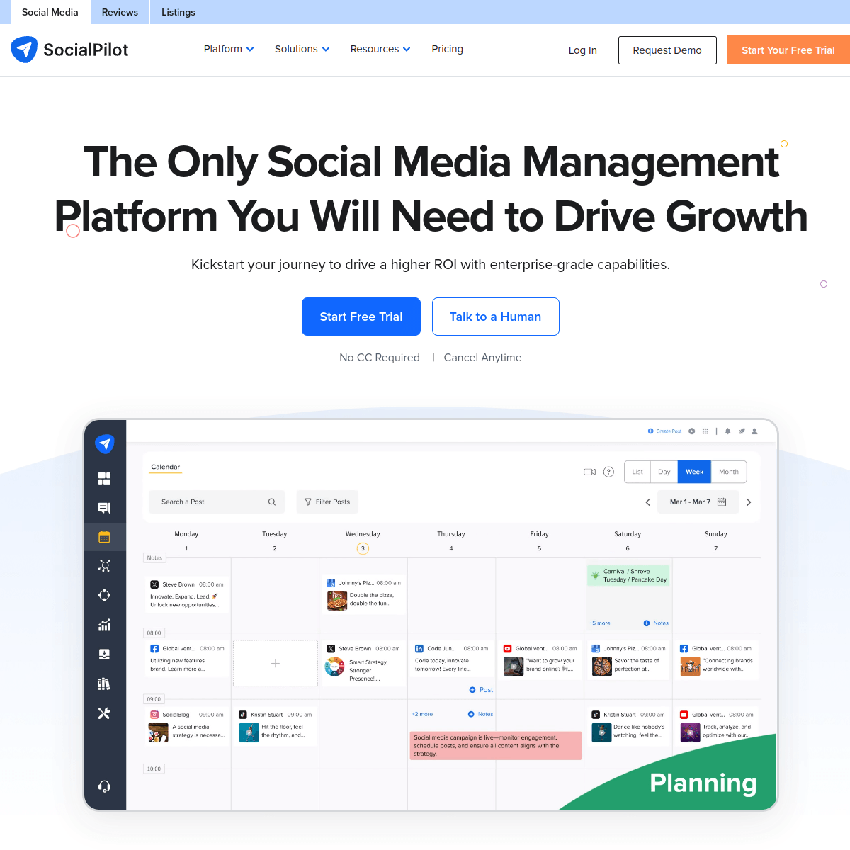 SocialPilot screenshot 1