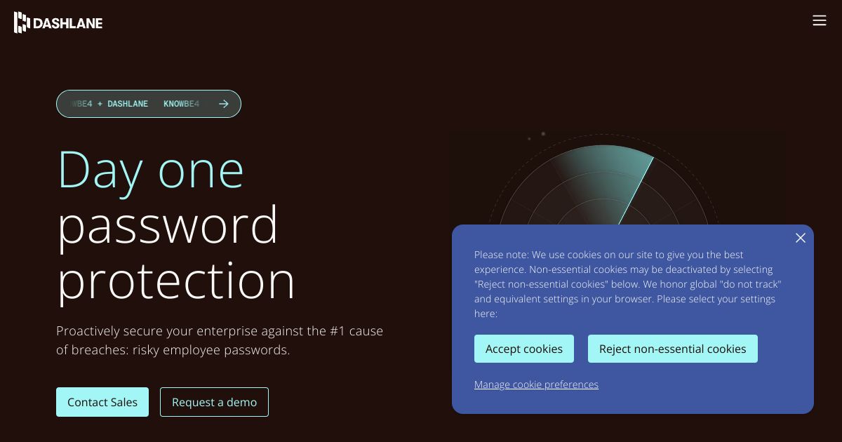 Dashlane screenshot 1