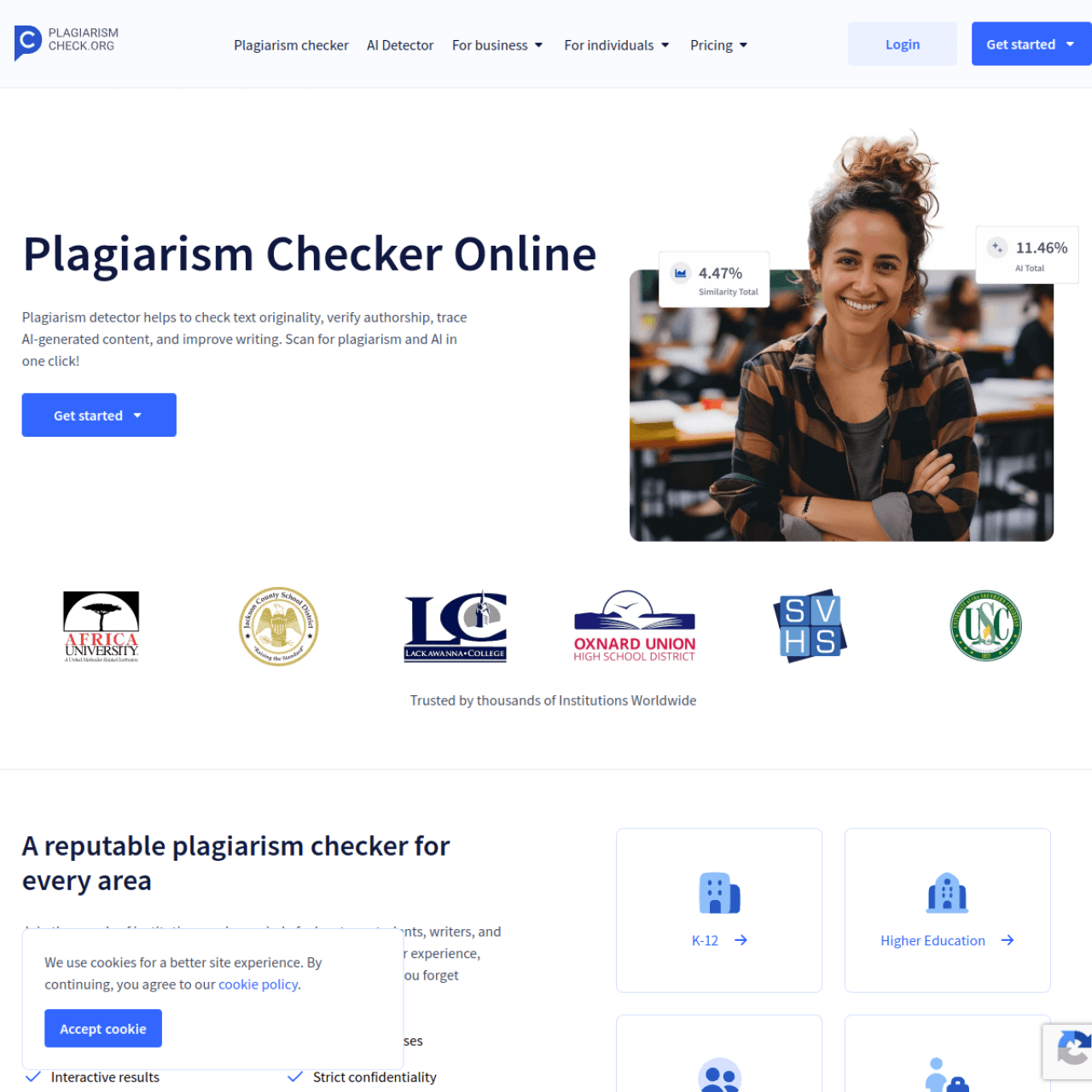 PlagiarismCheck screenshot 1
