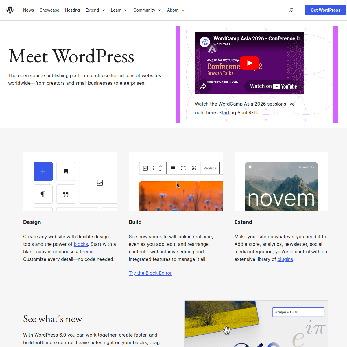 WordPress screenshot 1