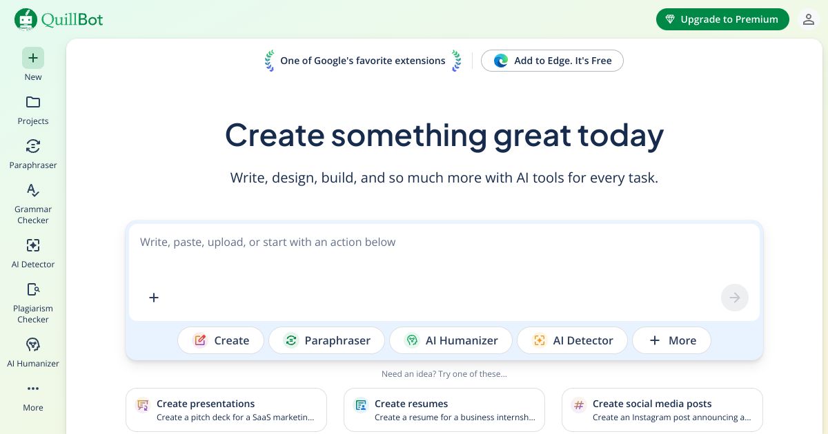 QuillBot screenshot 1