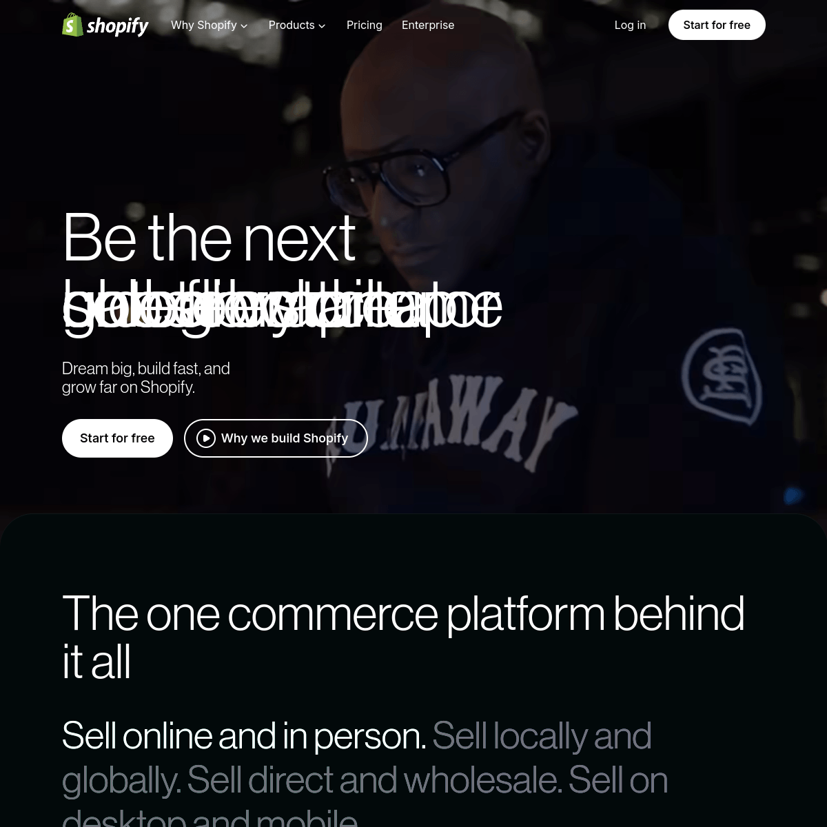Shopify screenshot 1