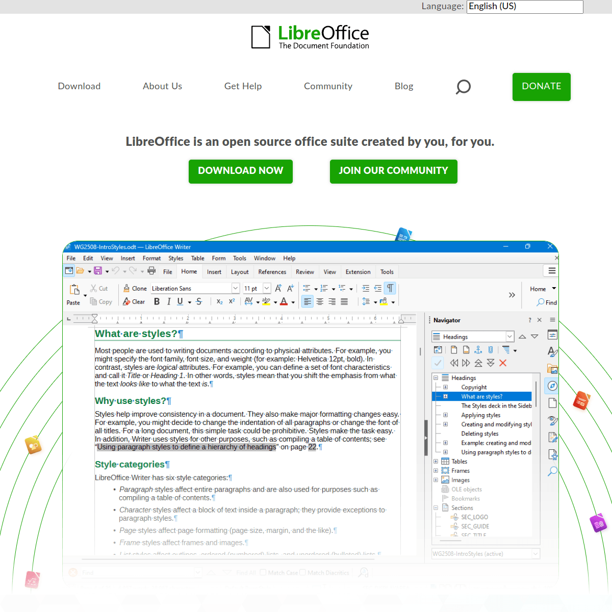 LibreOffice screenshot 1