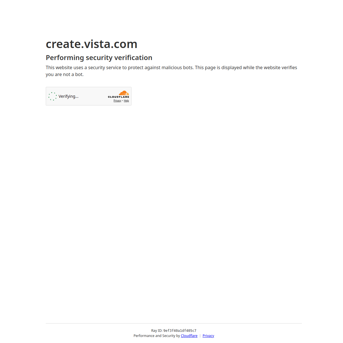 Vista Create screenshot 1