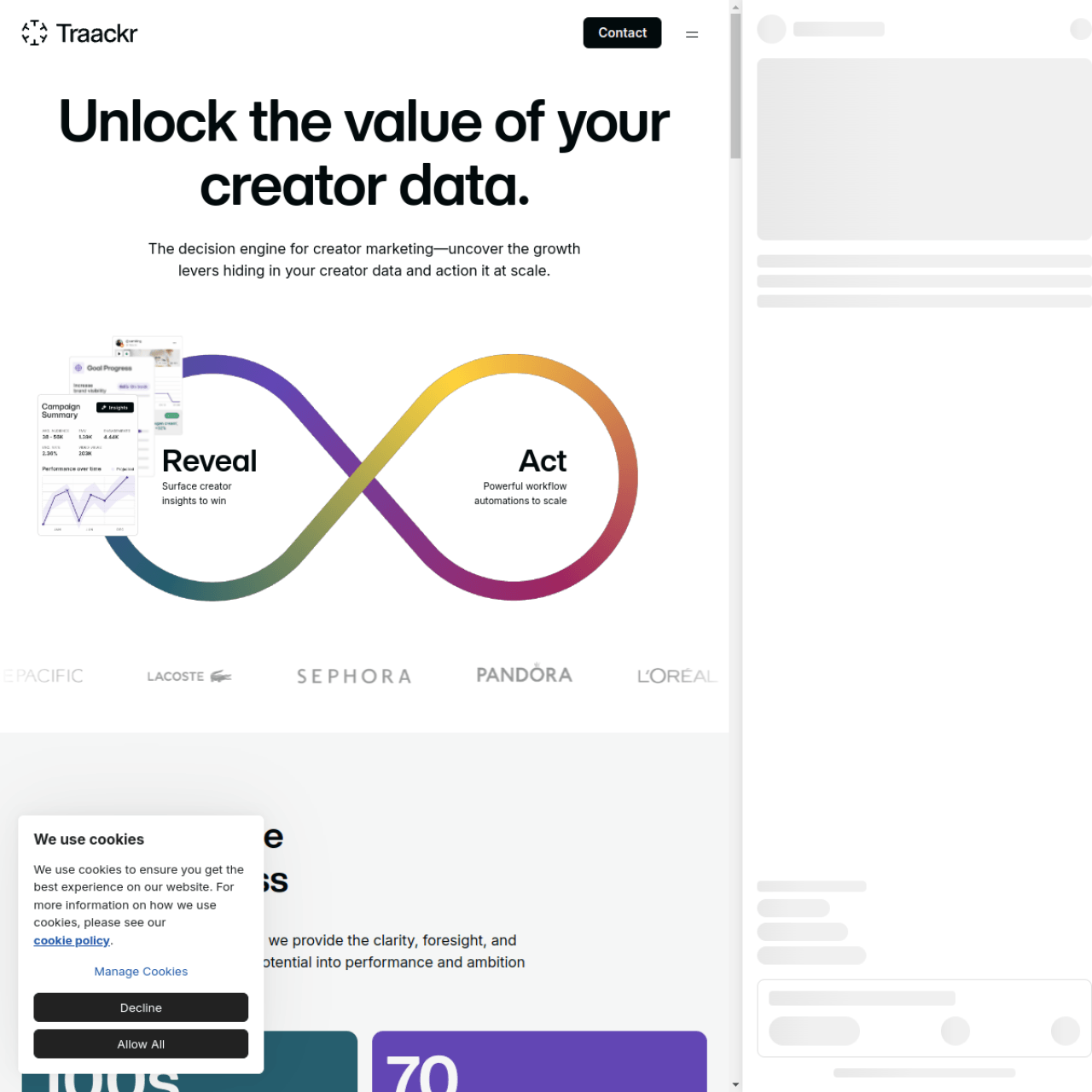 Traackr screenshot 1