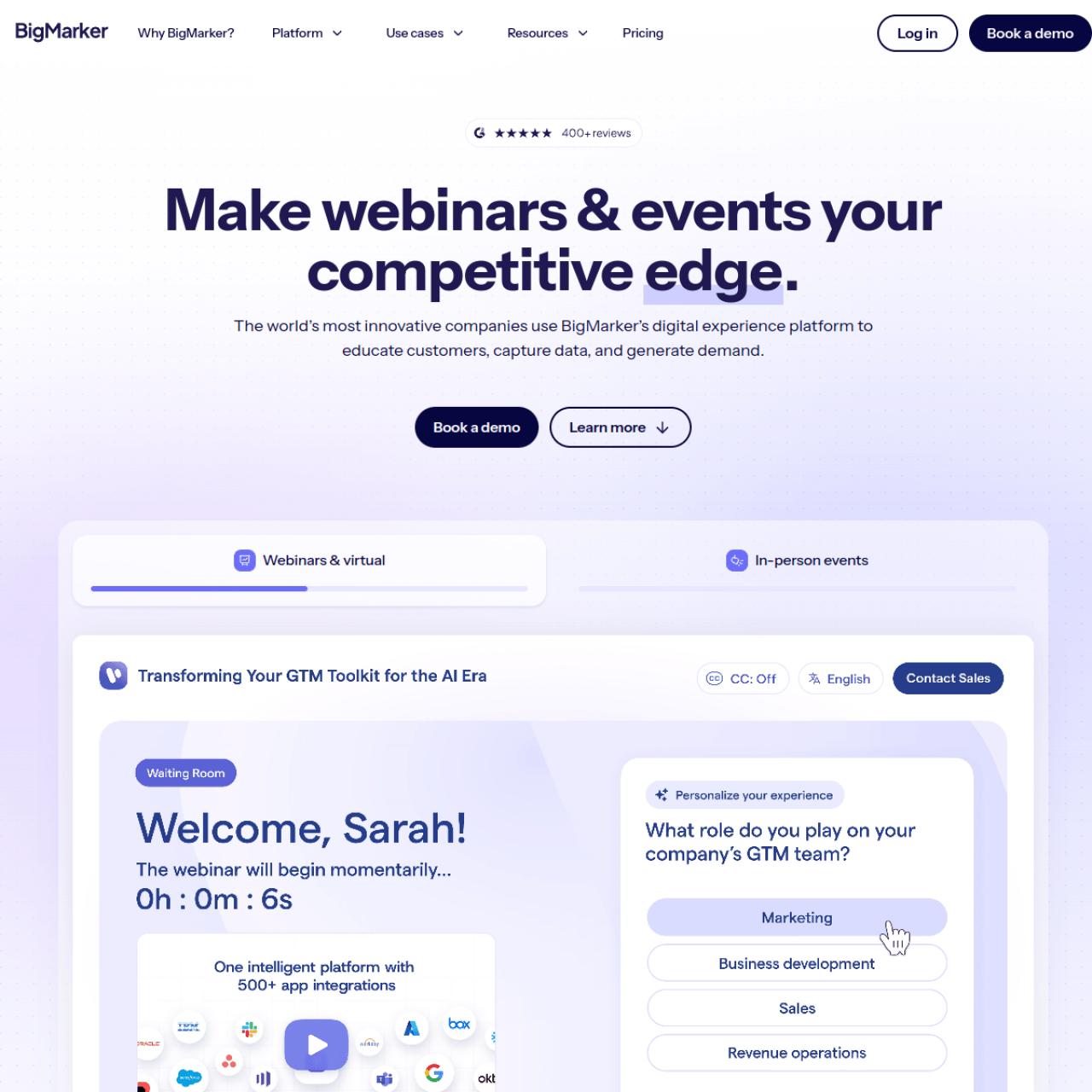 BigMarker screenshot 1