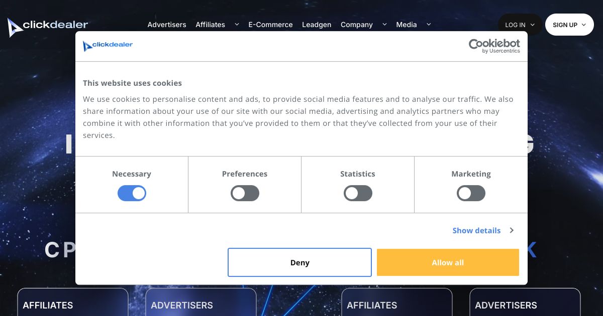ClickDealer screenshot 1
