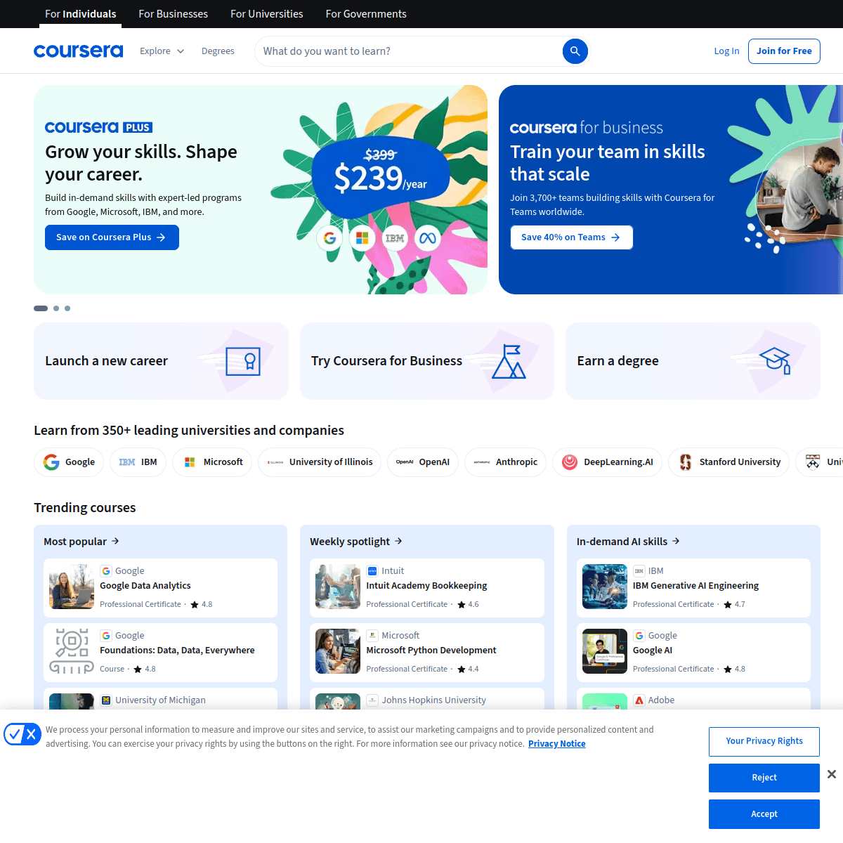 Coursera screenshot 1
