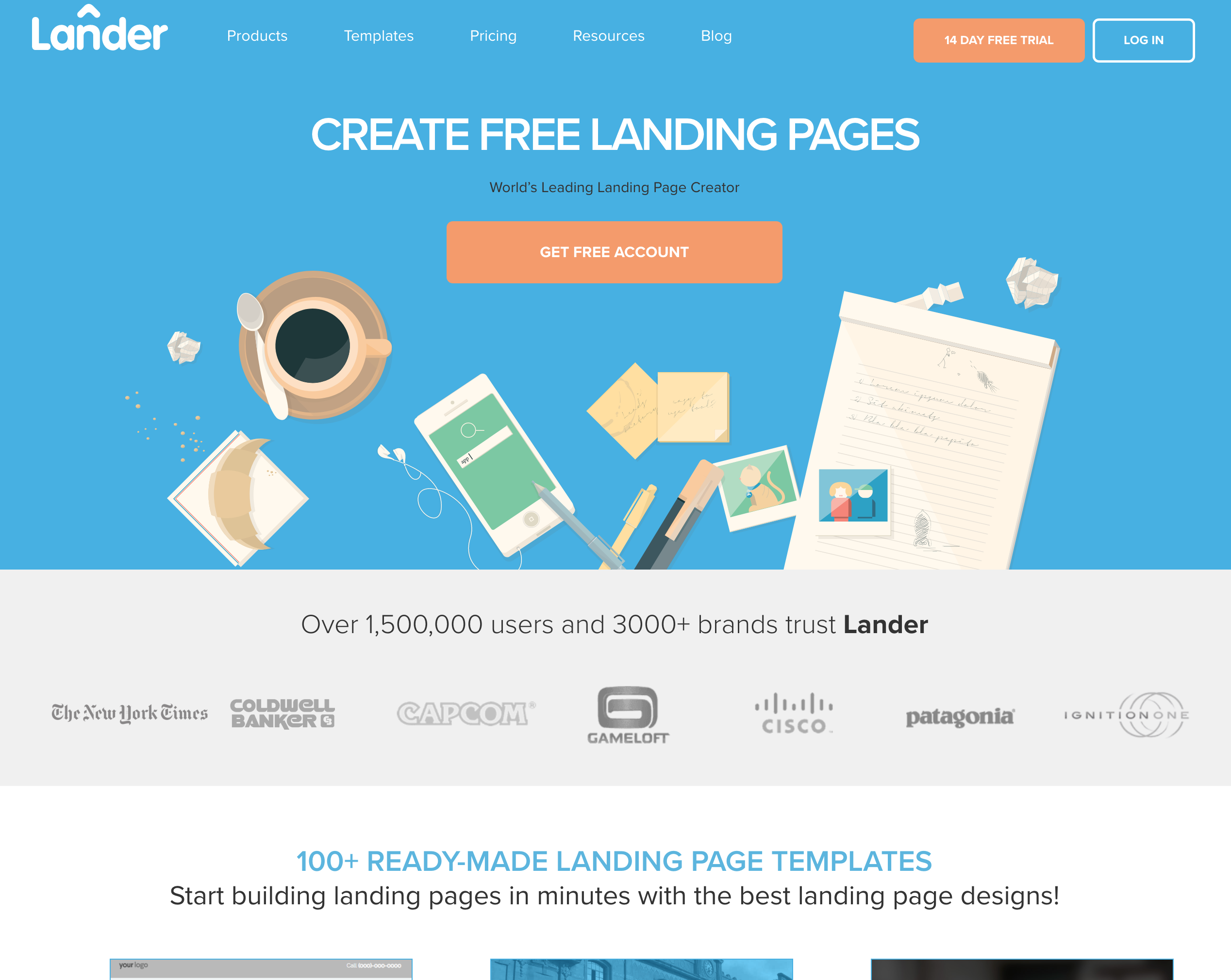 Lander screenshot 1