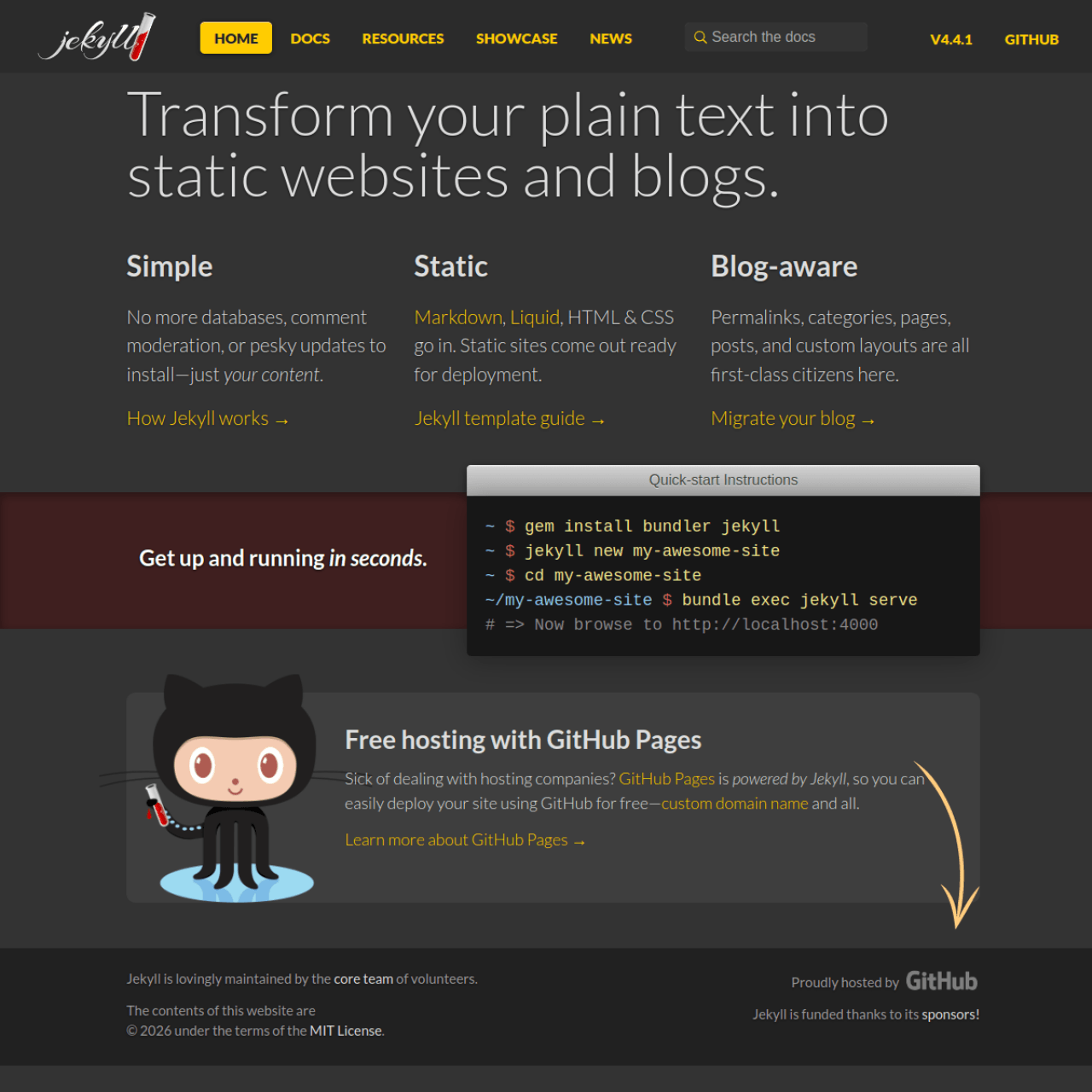 Jekyllrb screenshot 1