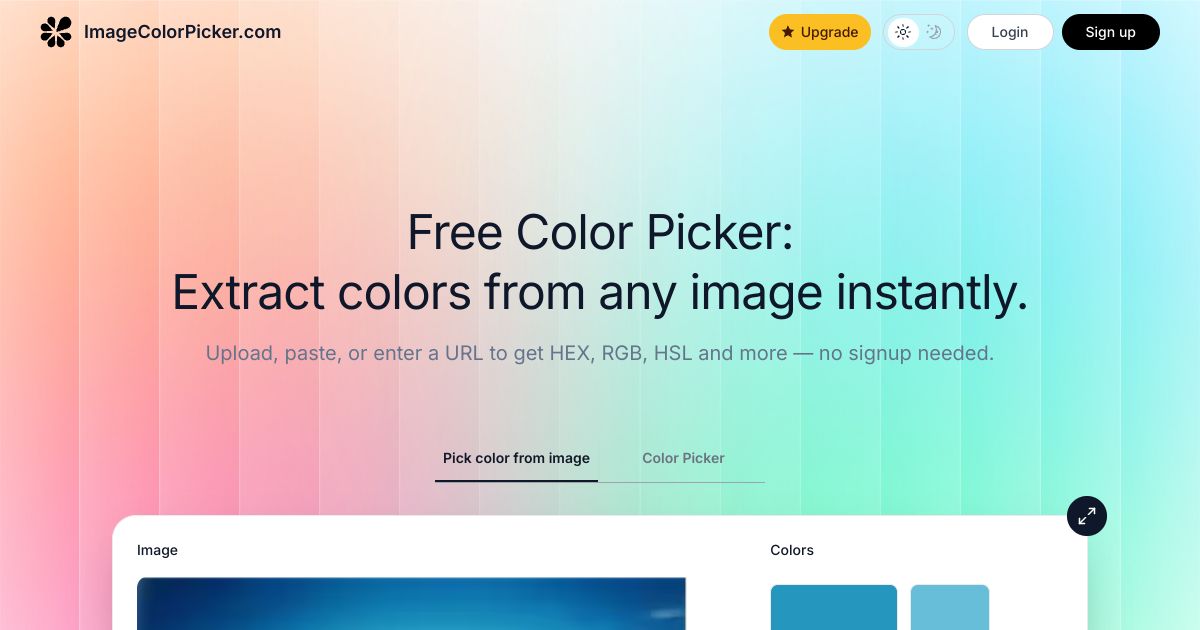ImageColorPicker screenshot 1